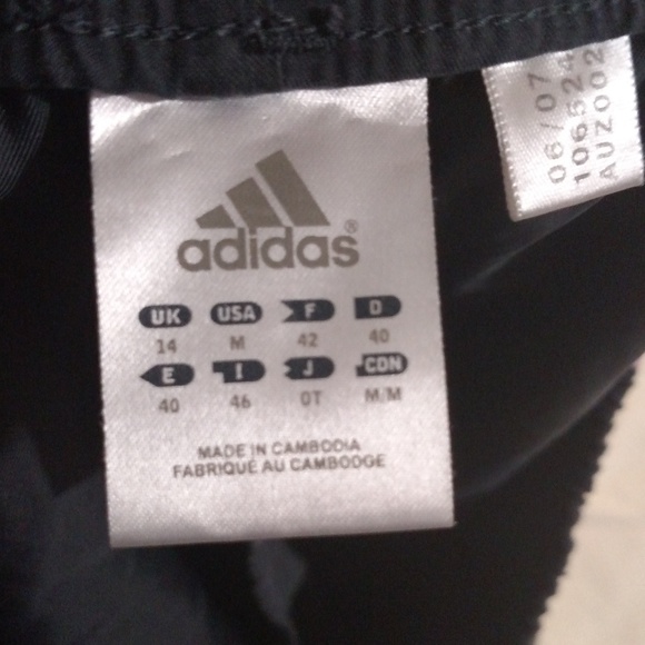 Adidas Track Pants Grey/ Pink Women's Sz M - Picture 4 of 5